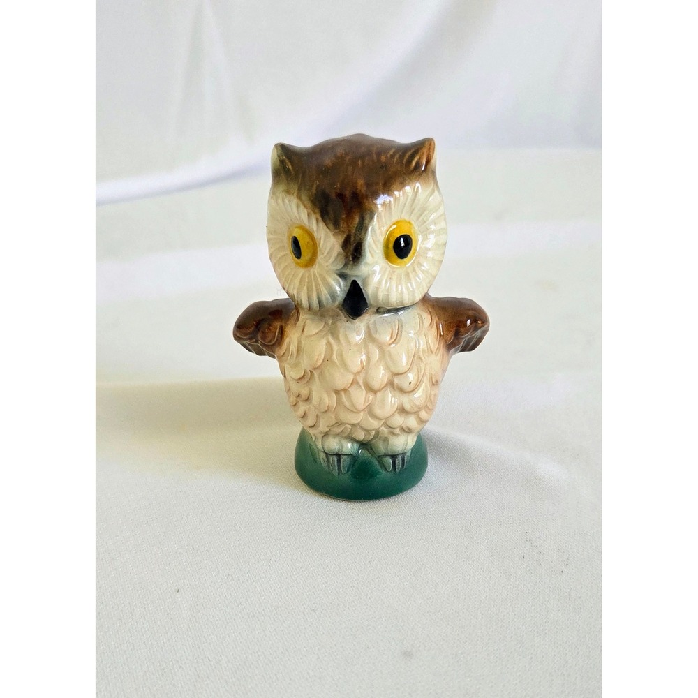 Vintage Goebel Porcelain Owl Figurine